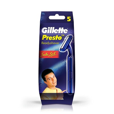 Gillette Presto Handrasierer (5er Pack)