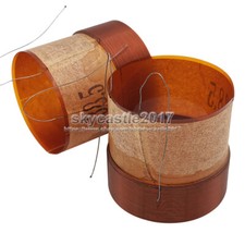 2pcs 38.5mm 8ohm KSV Bass Speaker Voice Coil Woofer Sound Drive Repair 4-Layer