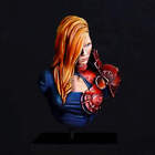 1/10 Bust Resin Model Kit Beautiful Girl Raider Post Apocalypse Unpainted