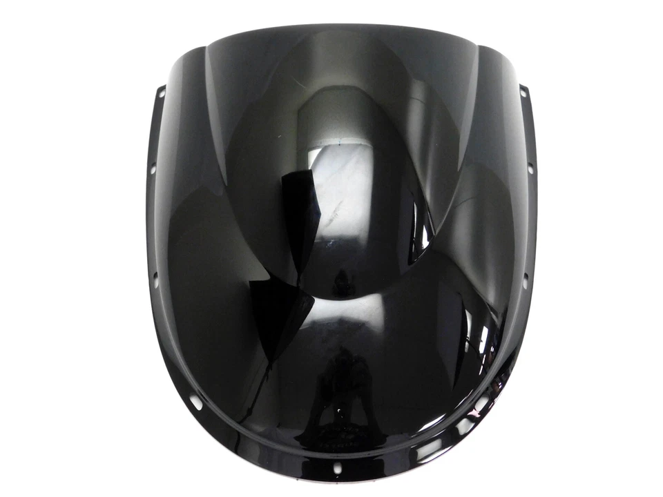 Parabrisas ABS negro doble burbuja para Ducati 748 916 996 998 todo Foto 3 de 4