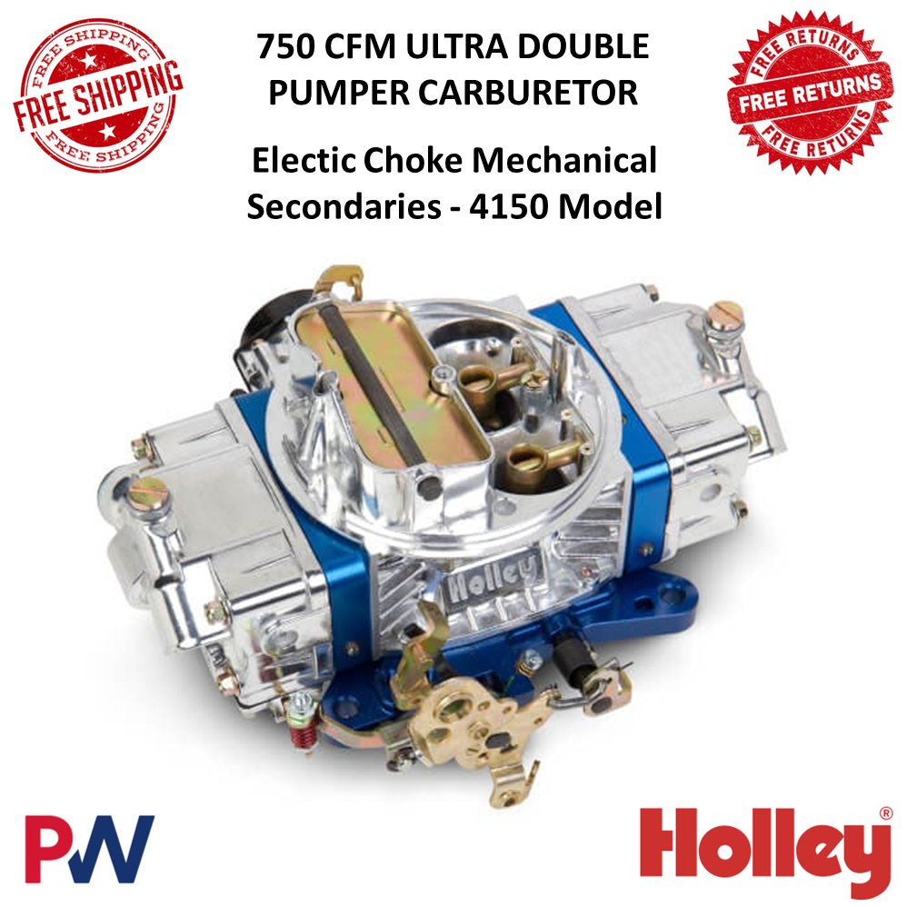Holley Carburetor - 750CFM Ultra Double Pumper Holley Carburetor - 750CFM Ultra Double Pumper