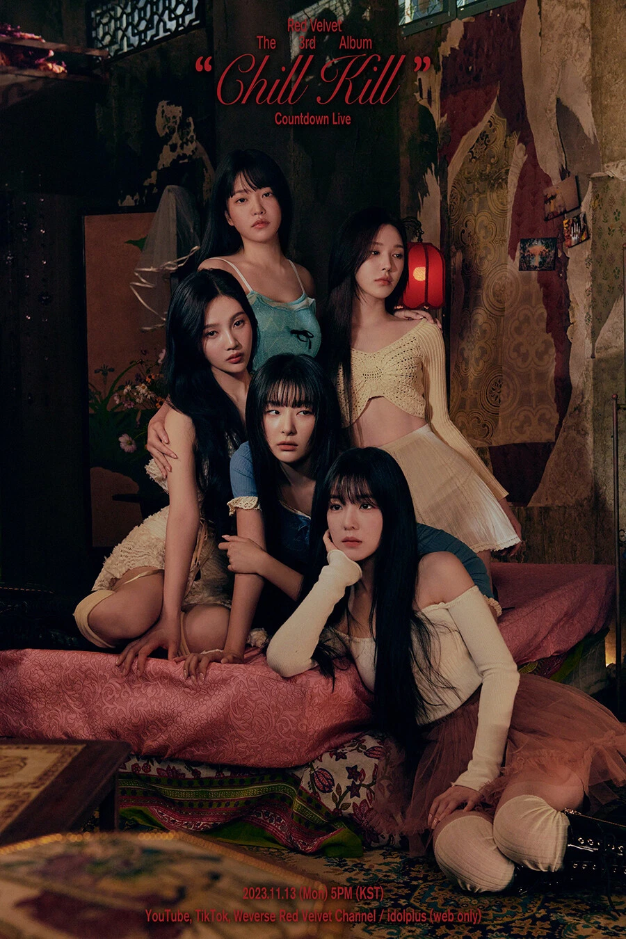 RED VELVET [CHILL KILL] 3rd Album SMINI Ver./NFC CD+Chain+Photo