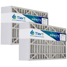 Tier1 Replacement for Aprilaire SG4PR 16x28x6 Merv11 Furnace Air Filter 2 Pack