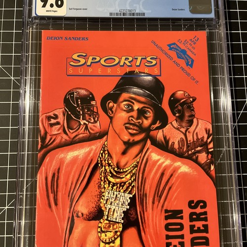 🔥SPORTS SUPERSTARS #13 CGC 9.6 DEION SANDERS COACH PRIME COLORADO BUFFALOS🔥 - Picture 5 of 14