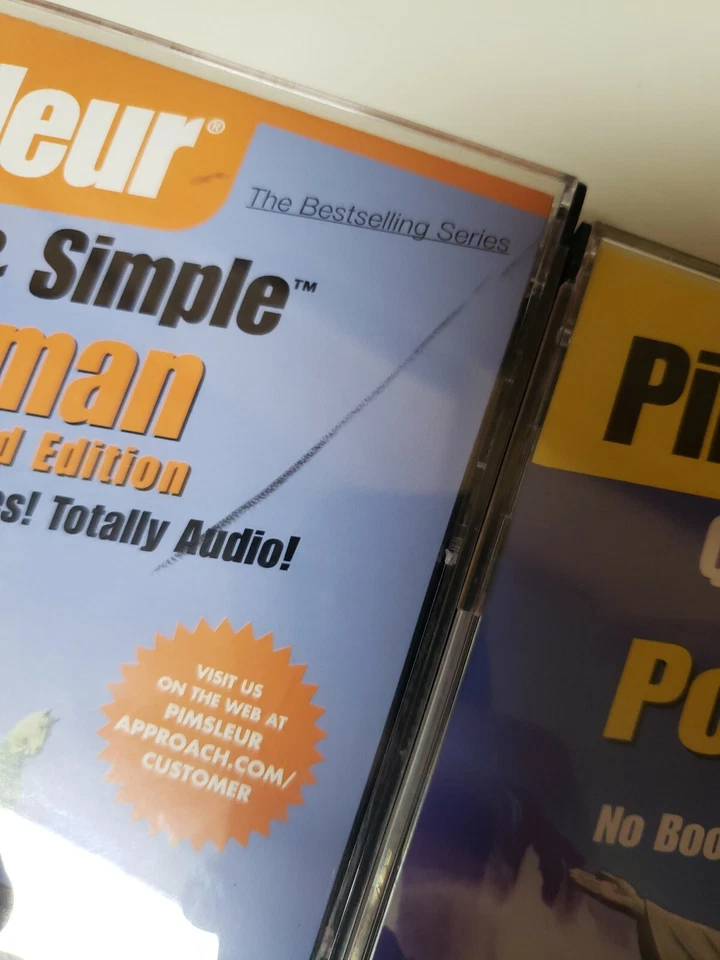 German & Portuguese Pimsleur Quick & Simple 2nd Revised 4 CDs Owner's Manual - Image 2 of 4