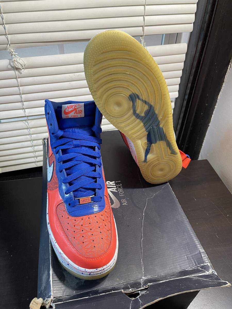 Nike Air Force 1 CMFT PRM RW QS High Sheed Size 10 Great