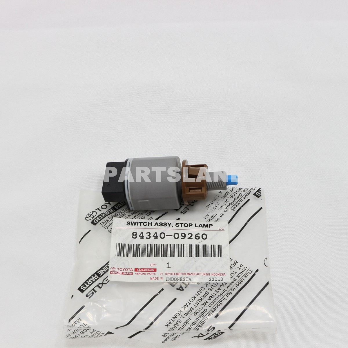 84340-09260 Toyota OEM Genuine SWITCH ASSY, STOP LA | eBay