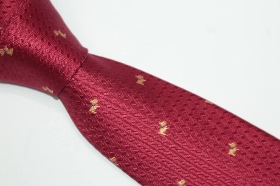 Corbata de seda VITALI hecha en Italia F70804 Foto 3 de 4