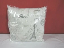 Morgan Home Printed Plush 18" Paris Armour Decorative Pillow T4102200