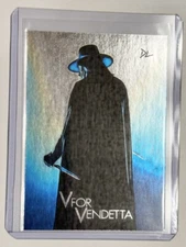 V For Vendetta Platinum Plated “Remember The Fifth Of November” Trading Card 1/1