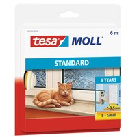 Tesa Tesamoll Standard Schaumstoff Dichtband Weiß Selbstklebend