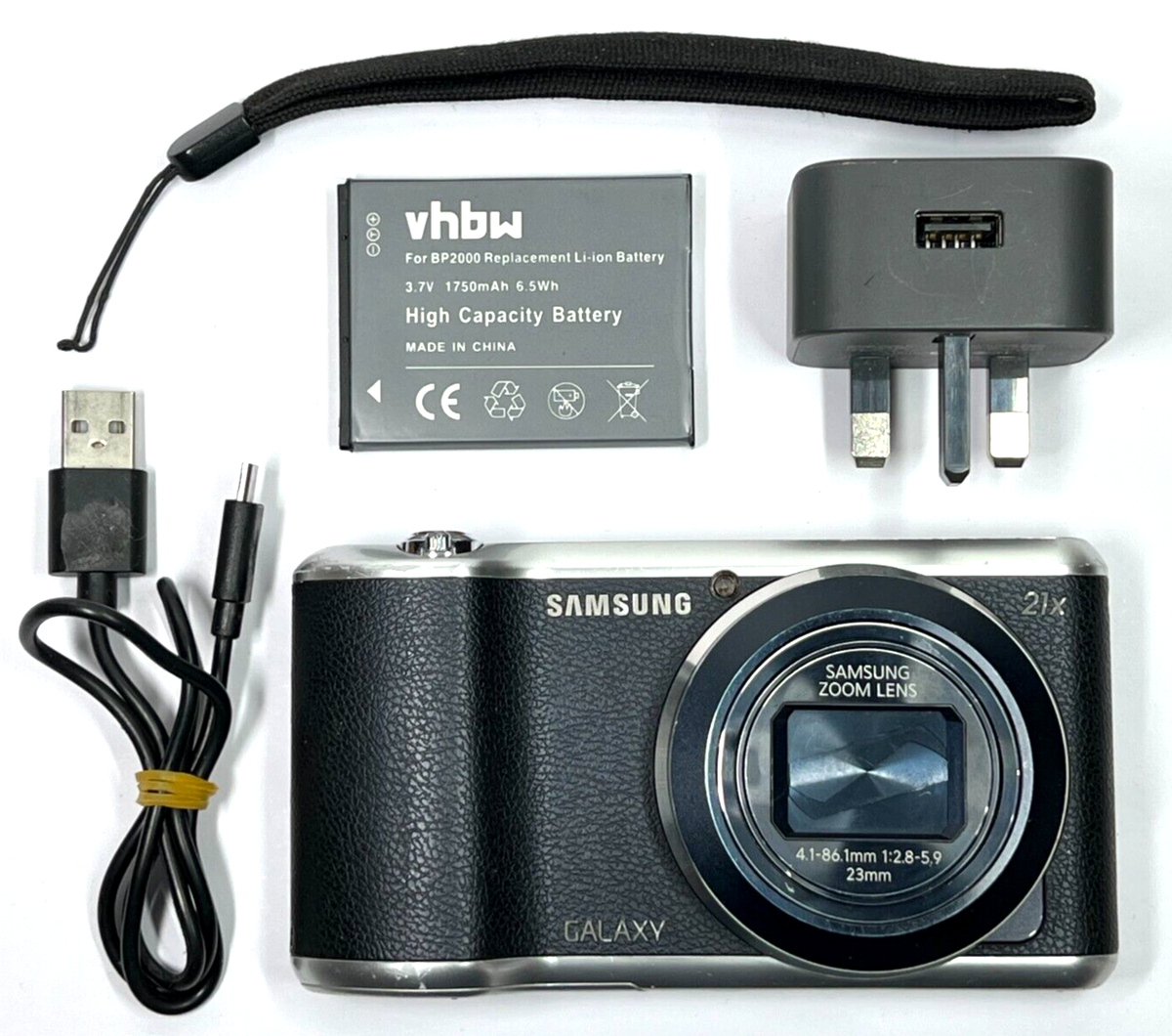 Samsung Galaxy Camera EK-GC200 Wi-Fi 21x Zoom #H4FE