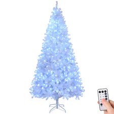 8ft 9ft Prelit Snow Party Xmas Christmas Tree Auto-Spread/Close Up 500-650 Light