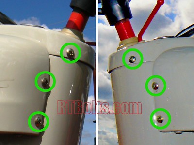 Ford NAA Jubilee 600 800 2000 4000 TRA Hood Retaining Screws Pkg Of 6 - Foto 8