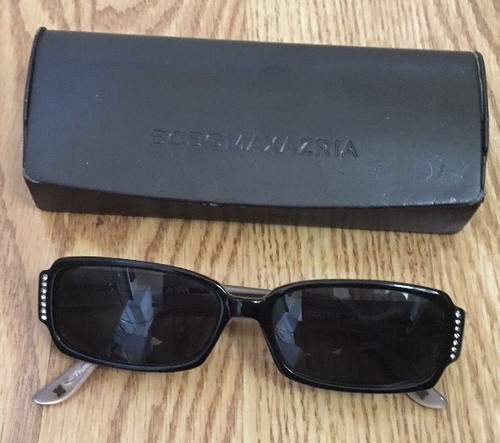 FRAME ONLY Bcbgmaxazria Jenna Sunglasses Eyeglasses Sunglasses 40 w/Case France!