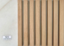 Luxury Acoustic Wood Slat Panels | Decor Panels Accent Wall & Ceiling 10'