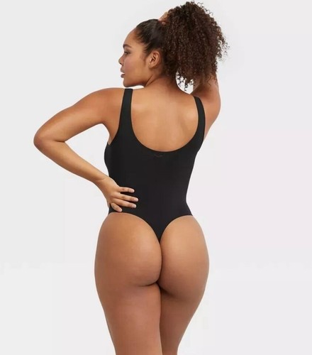 Body para mujer Maidenform suavizante sin costuras negro talla XL tanga MST001 - Imagen 2 de 2