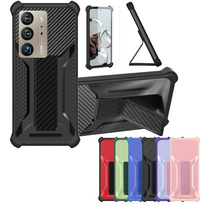 for ZTE Axon 40 Ultra Phone Case Cover Glass Screen Protector A1