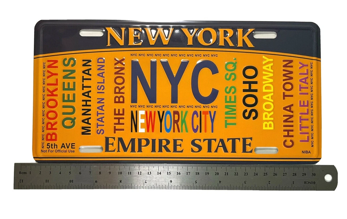 Souvenir State License Plates