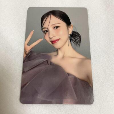 MISAMO MINA TWICE masterpiece ONCE JAPAN Official Photocard