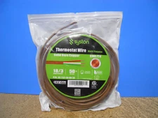 Syston 18/3 Thermostat Wire CMR FT4 Multi-Purpose 50 FT - New Sealed!