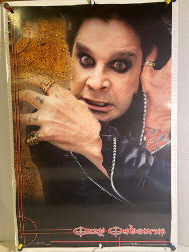 Rolled 2002 Ozzy Osbourne Rock Metal Music 22X34 Poster Funky 9061
