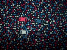 Wet Nose Designs CAT or KITTEN COLLAR COLOR BUCKLE United We Stand Patriotic