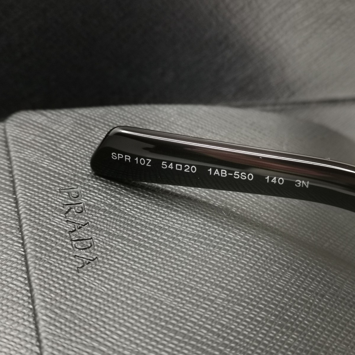 Prada Sunglasses Triangle Black Symbole Logo Square PR10ZS Prada Sunglasses Triangle Black Symbole Logo Square PR10ZS