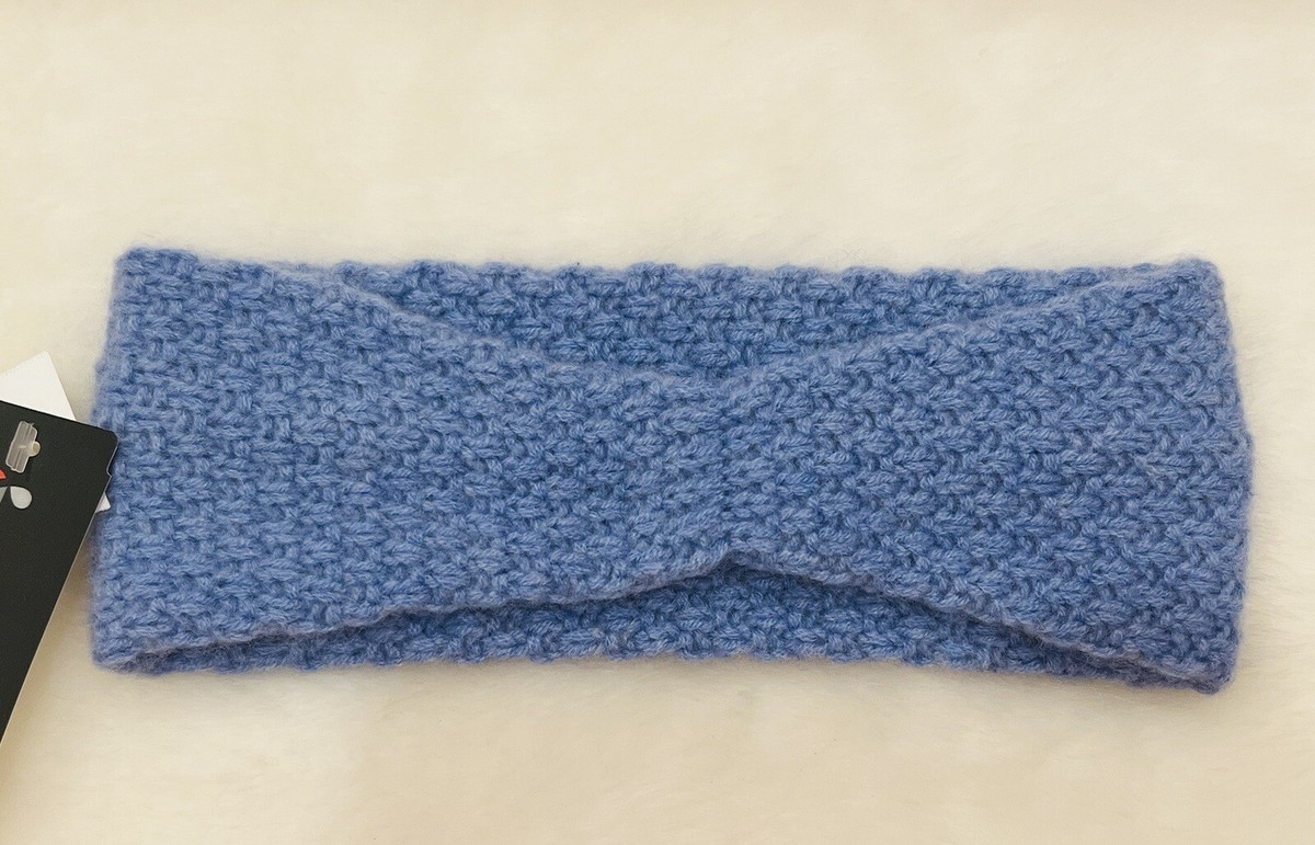 New! Waffle-Knit 100% Cashmere Headband! Super soft in  display picture 2