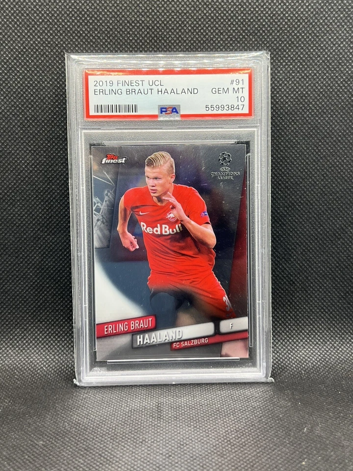 Topps Finest RC Erling Haaland PSA 10 | www.innoveering.net