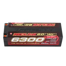 Gens Ace 6300mAh 15.2V 140C 4S Lipo Battery HardCase For 1/10 Modify Offroad US