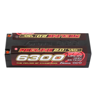 Gens Ace 6300mAh 15.2V 140C 4S Lipo Battery HardCase HV Für 1/8 Modify Offroad