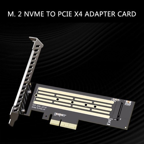 M.2 PCIE Adapter Desktop Host Controller Expansion Card M.2 NVMe to PCIe 4.0 - Photo 5/8