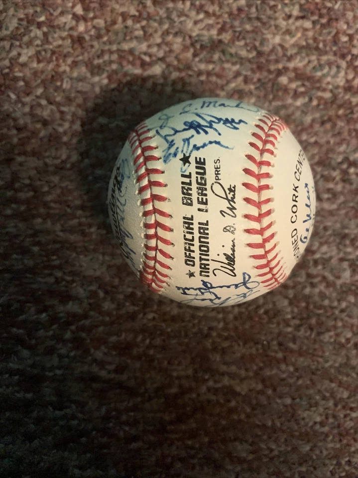 1969 New York Mets WS Champs Team Signed Baseball Tom Seaver Nolan Ryan 147/200 - Image 4 of 4