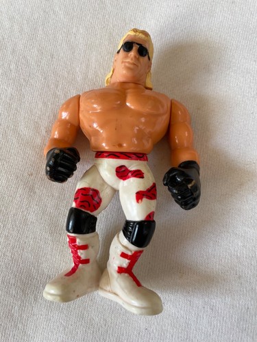 vintage 1993 WWF WWE series 7 hasbro yellow card S...