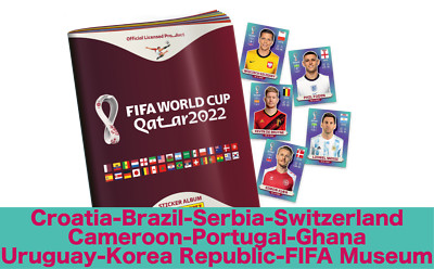 PANINI FIGURES FIFA WORLD CUP QATAR 2022 STICKERS CHOOSE FIGURE CRO1-FCW29