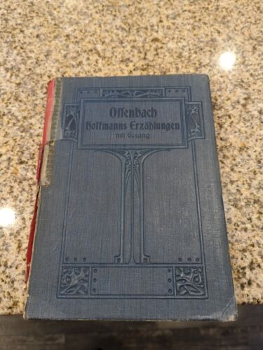 Offenbach Hoffmanns Erzablunge Śpiew Opera Score - Gustav Kogel - Zdjęcie 1 z 3