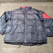 Tommy Hilfiger Jacket Men XL Blue Goose Down ...