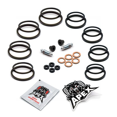 Honda VTR1000F Firestorm F1 2001 front brake caliper seal service rebuild kit