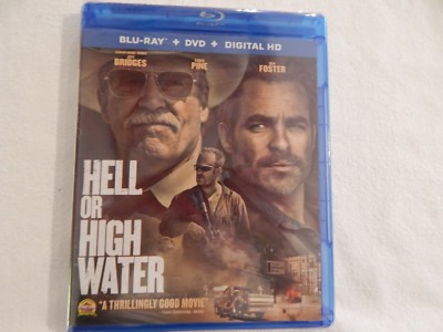HELL OR HIGH WATER BLU-RAY / DVD - JEFF BRIDGES - BEN FOSTER - CHRIS PINE NEW!!