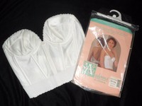 Vtg Adonna Longline Contour Bra 36b White Pin Up Backless Strapless Vtg Adonna Longline Contour Bra 36b White Pin Up Backless Strapless