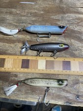 3  topwaters - Woodchopper & 2 more Large topwater lures /$1 Shipping Available!