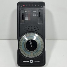 Sabine Zipbeat Quartz Metronome 9v Battery 8 LED kickStand Headphone Jack Tested