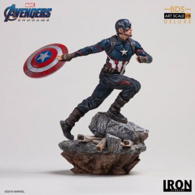 Iron Studios Avengers: Endgame Captain America Deluxe BDS Art 1/10