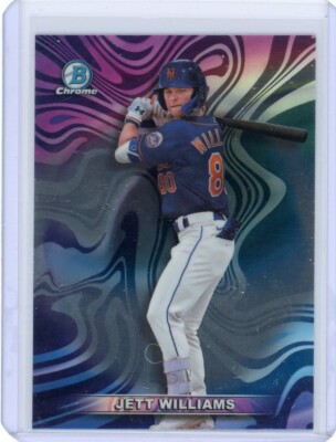 2022 Bowman Chrome Mood Ring MR-6 Jett Williams Mets Baseball Card | eBay