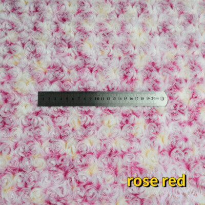 Krawatte Kunstfell Stoff Kaninchen Rose zum Selbermachen Sofa Kissenhülle Handwerk von Yard Retro