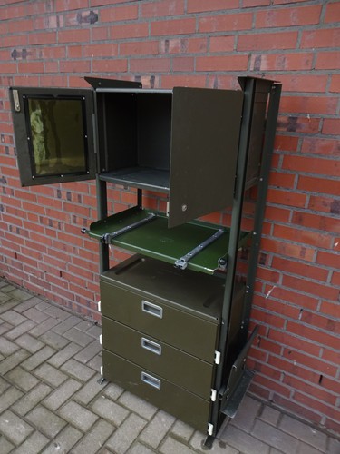 Fahrzeug Schubladen Bundeswehr Regal Aluminium - Bild 2 von 5