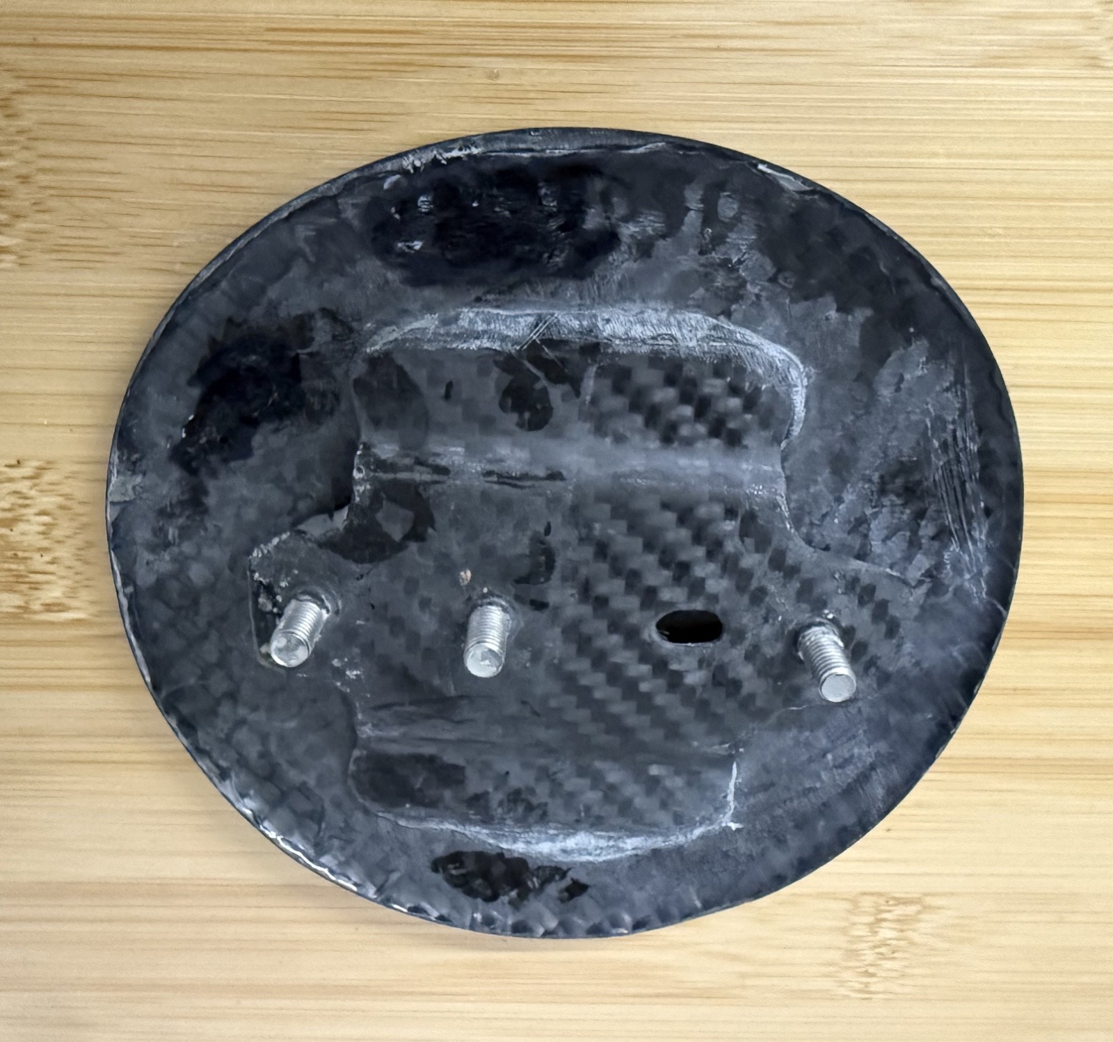 Ferrari 360, Carbon Fiber, Gas Lid, Fuel Door, OEM Ferrari 1x1 Style Weave