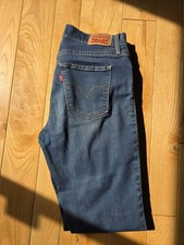Levi Strauss  Company Women's Skinny Blue shaping Denim Zip Jeans 5-Pocket