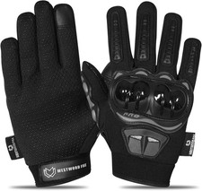 Motorbike Motorcycle Leather Gloves Waterproof Knuckle Thermal Protection gloves